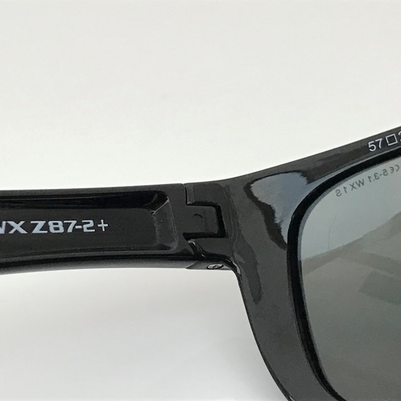 Wiley X Hudson Men Sunglasses Black Sport Eye Wear - Picture 7 of 8